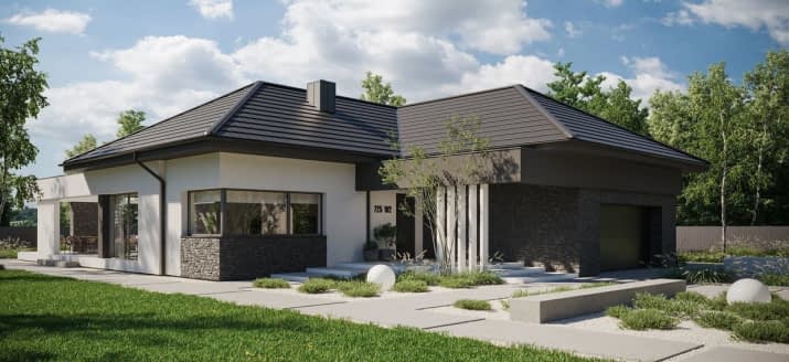 NewHouse 725 w2 - wizualizacja 2