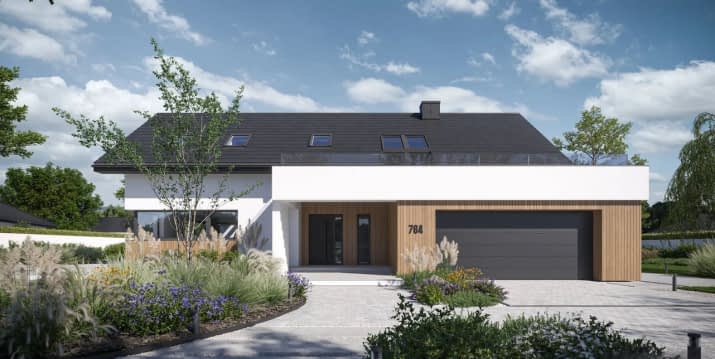 NewHouse 764 - wizualizacja 2