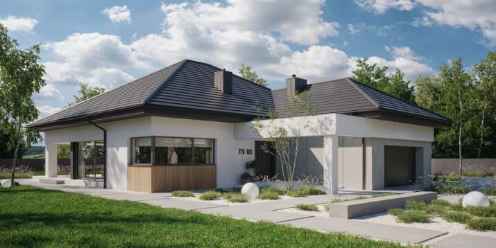 NewHouse 770 w3 - wizualizacja 2