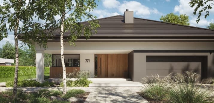 NewHouse 771 - wizualizacja 2