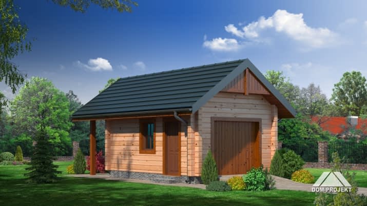 garaż GD 1 (03) - wizualizacja 2