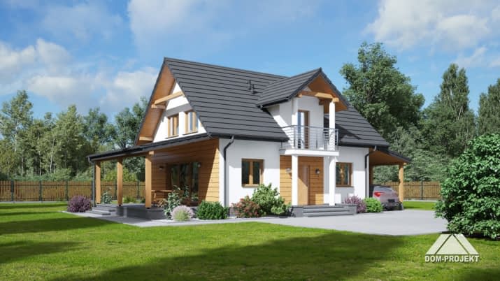 paczkowice 55m - wizualizacja 2