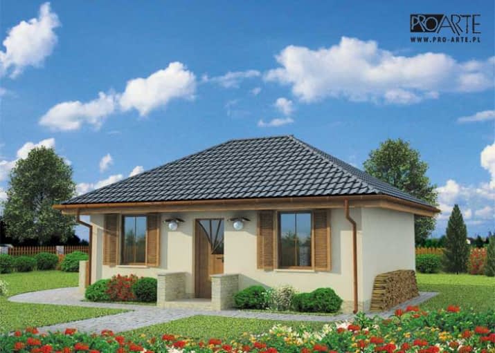 BAYAMO dom letniskowy - wizualizacja 2