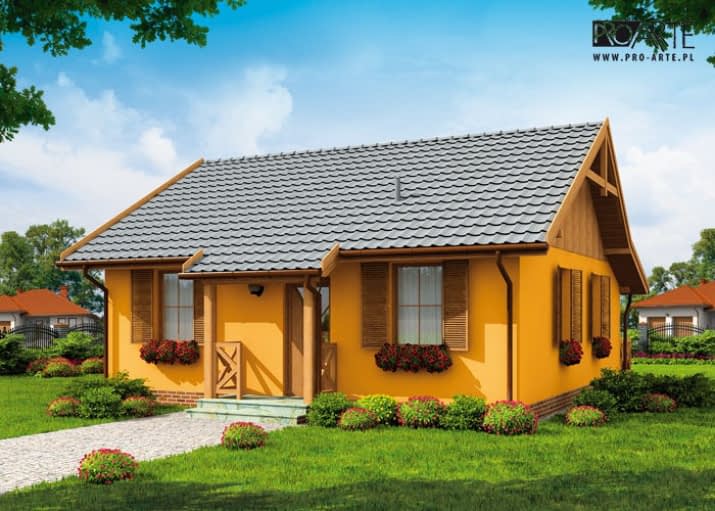 BARBADOS dom letniskowy - wizualizacja 2