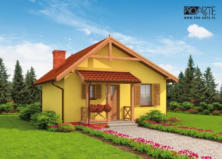 MANOA dom letniskowy - wizualizacja 2