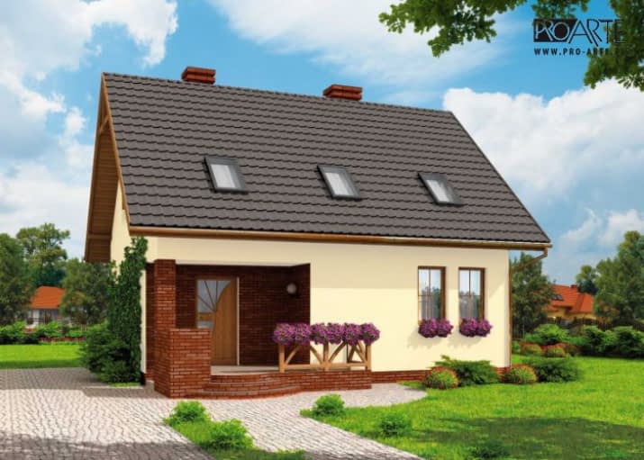 SEVILLA 2 szkielet drewniany - wizualizacja 2