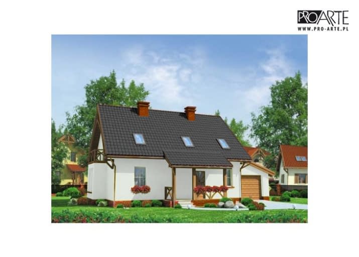 ATLANTA szkielet drewniany - wizualizacja 2