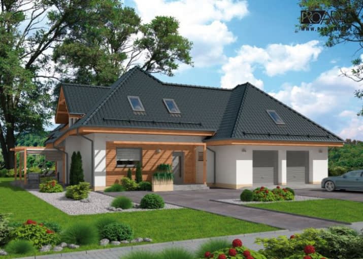 VITORIA projekt domu mieszkalnego - wizualizacja 2