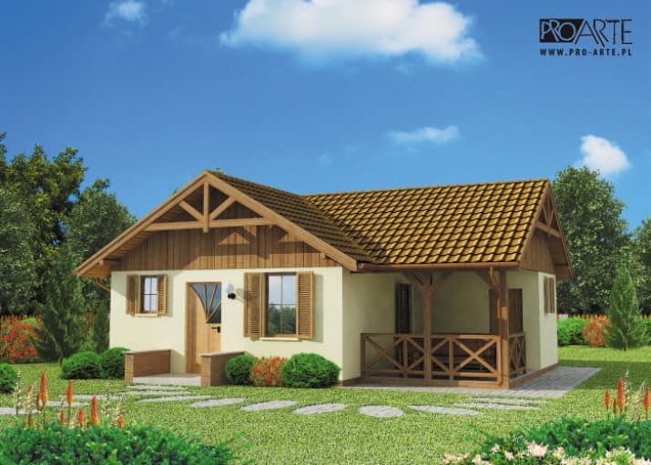 BOGOTA szkielet drewniany - wizualizacja 2