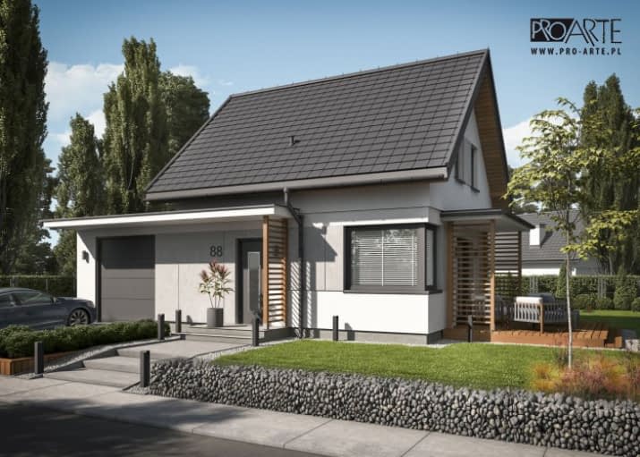 ORLEAN 7A dom letniskowy - wizualizacja 2