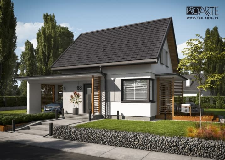 ORLEAN 7B dom letniskowy - wizualizacja 2