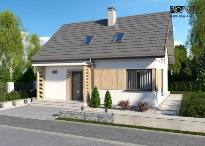 SEVILLA 3 szkielet drewniany - wizualizacja 2