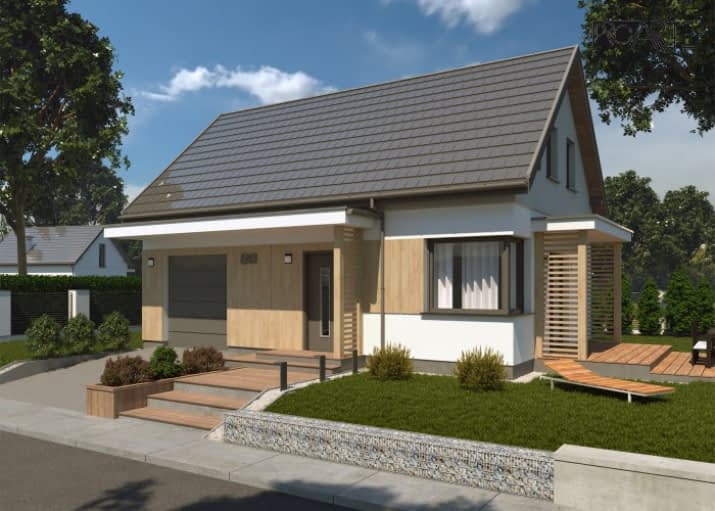 ORLEAN 8 dom letniskowy - wizualizacja 2