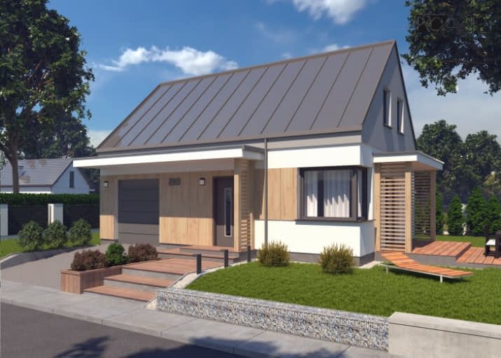 ORLEAN 9 dom letniskowy - wizualizacja 2