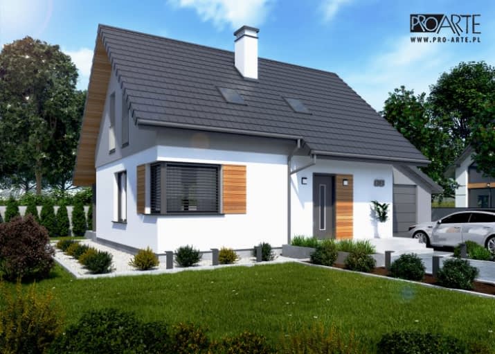 SANTORINI szkielet drewniany - wizualizacja 2