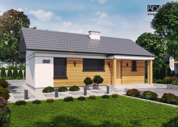 MIAMI 2 dom letniskowy - wizualizacja 2