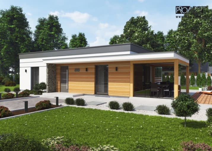 LENS 3 dom mieszkalny - wizualizacja 2