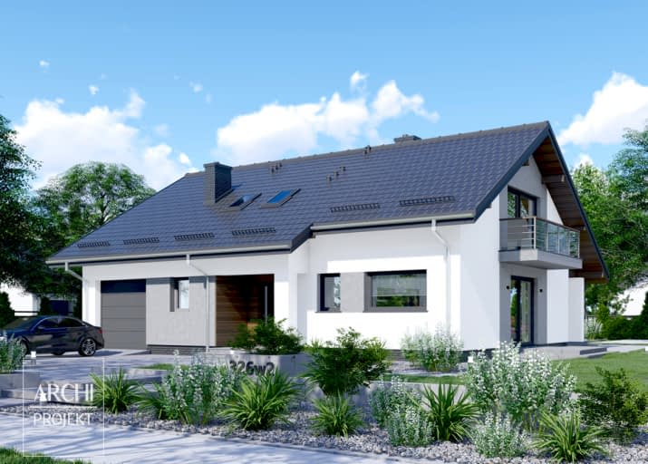 APS 326 wariant 2 dwurodzinny - wizualizacja 2