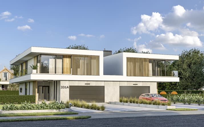 D331A - Zabudowa bliźniacza WT2021 - wizualizacja 2