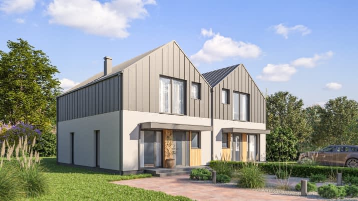 D425A - Zabudowa bliźniacza WT2021 - wizualizacja 2