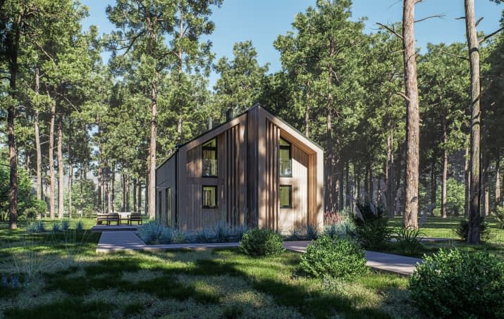 D435A - wersja drewniana - wizualizacja 2