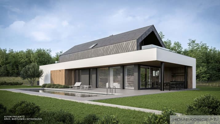 HOMEKONCEPT 91 - wizualizacja 2
