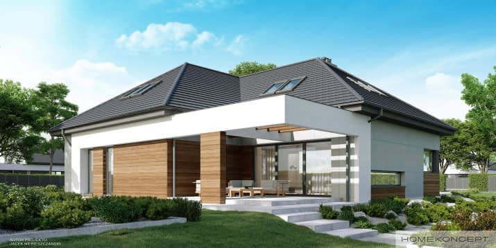 HOMEKONCEPT 33 - wizualizacja 2