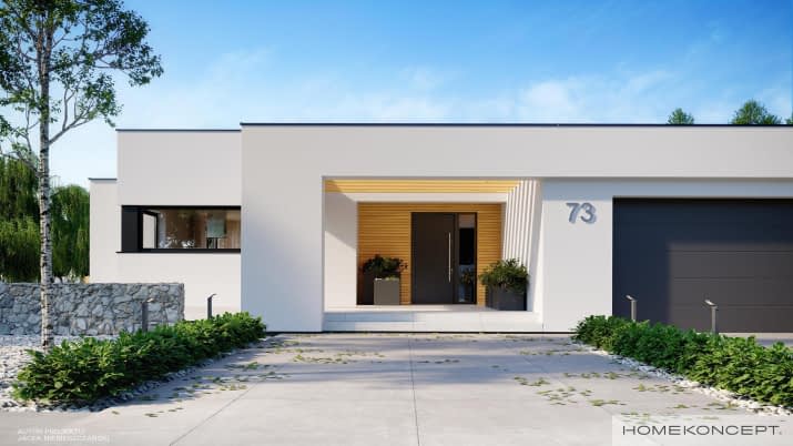 HOMEKONCEPT 73 - wizualizacja 2