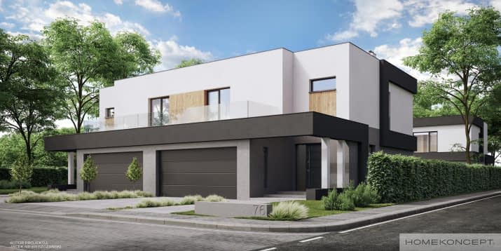 HOMEKONCEPT 76 D - wizualizacja 2
