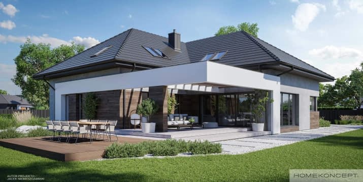 HOMEKONCEPT 28 wariant 01 - wizualizacja 2