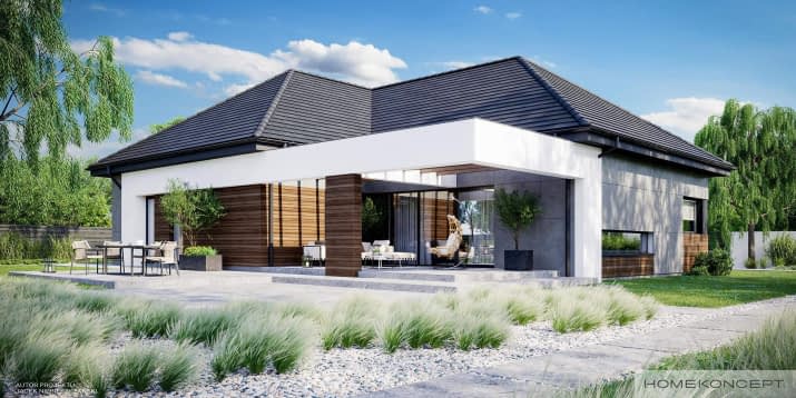 HOMEKONCEPT 31 wariant 03 - wizualizacja 2