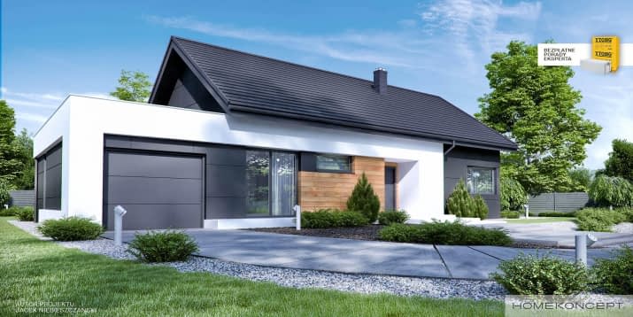 HOMEKONCEPT 44 G1 Ytong - wizualizacja 2