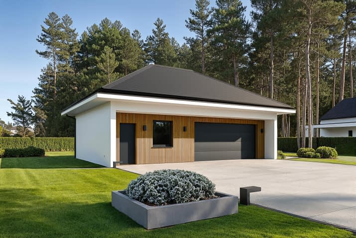 BK-59 BUDYNEK GOSPODARCZY - wizualizacja 2