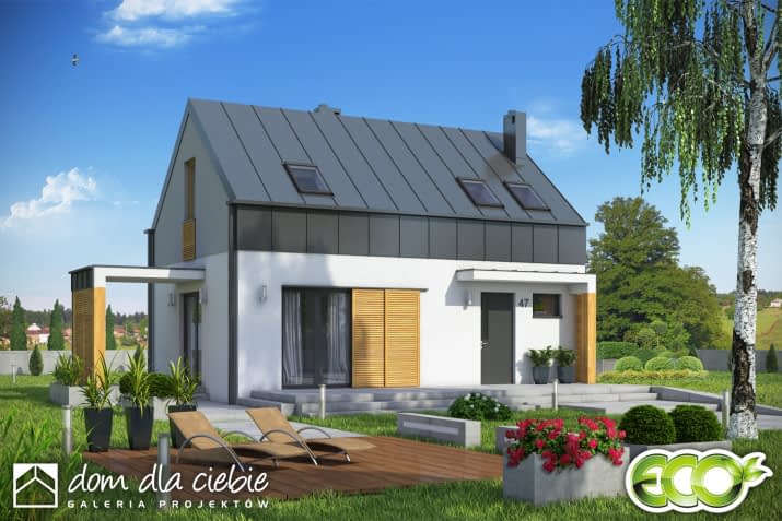 Eco 3 bez garażu - wizualizacja 2