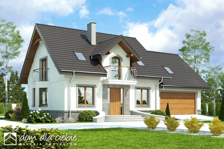 Dom Dla Ciebie 3 A1 z garażem 2st. - wizualizacja 2