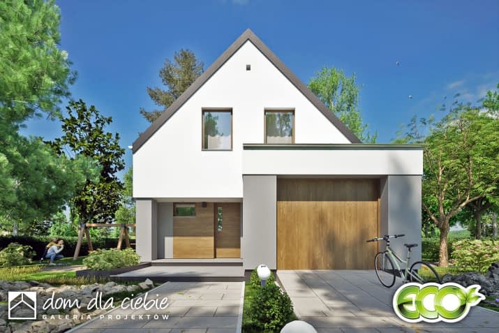 Kosma z garażem - wizualizacja 2