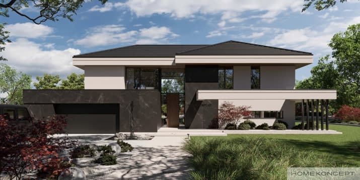HOMEKONCEPT 137 - wizualizacja 2