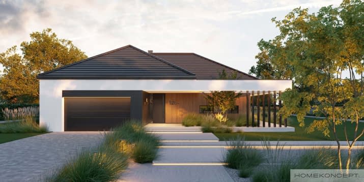 HOMEKONCEPT 126 wariant 01 - wizualizacja 2