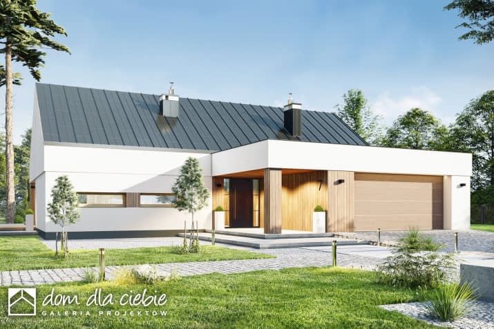 Magnetyt z garażem 2st. - wizualizacja 2