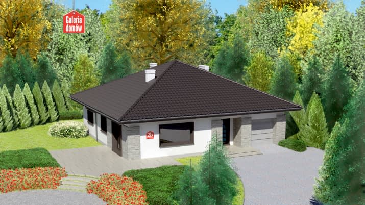 Dom przy Słonecznej 2 bis - wizualizacja 1