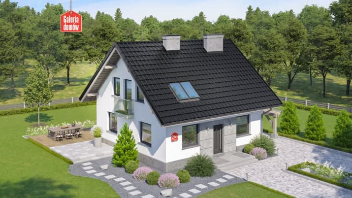 Dom przy Cyprysowej 26 N - wizualizacja 1
