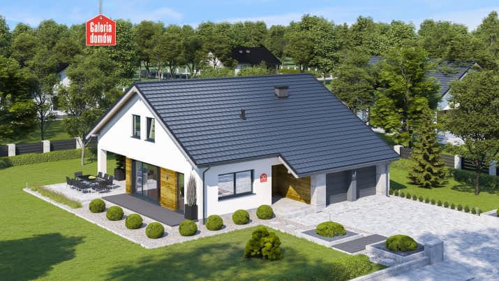 Dom przy Przyjemnej 30 bis - wizualizacja 1
