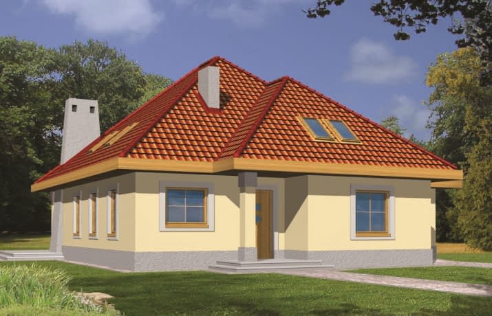 Rumcajs z garażem - wizualizacja 2