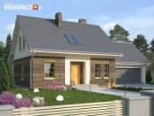 Madras 2G z garażem dwustanowiskowym - wizualizacja 4