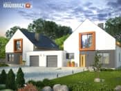 Pionier 3 z garażem - wizualizacja 3