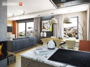 Pionier 3 z garażem - wizualizacja 5