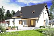 Strzyżyk A1 z garażem 2st. - wizualizacja 3