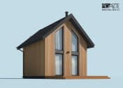 LIDO 3 C szkielet drewniany dom mieszkalny, całoroczny z antresolą - wizualizacja 10
