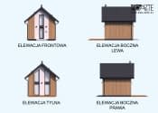 LIDO 3 A dom letniskowy na zgłoszenie do 35m2 - wizualizacja 4