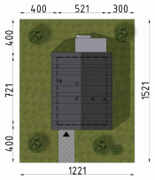 D421 - wersja drewniana - wizualizacja 9